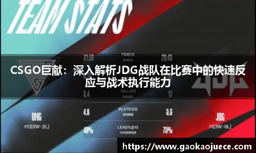 CSGO巨献：深入解析JDG战队在比赛中的快速反应与战术执行能力